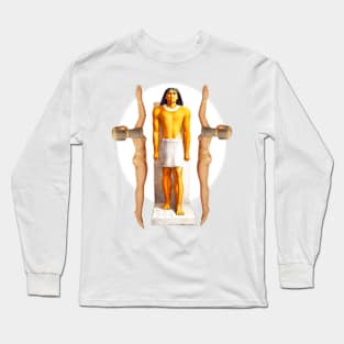 The Egyptian man  Egypt vintage illustration Long Sleeve T-Shirt